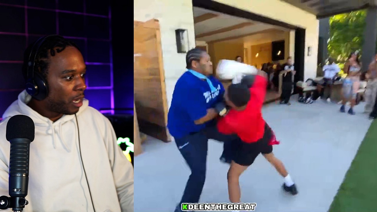 Crip Mac DROPPED by Deen The Great in Sparring BEATDOWN