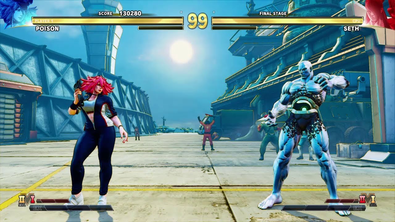 STREET FIGHTER V: CHAMPION EDITION - ARCADE MODE WITH POISON [SFIV PATH]