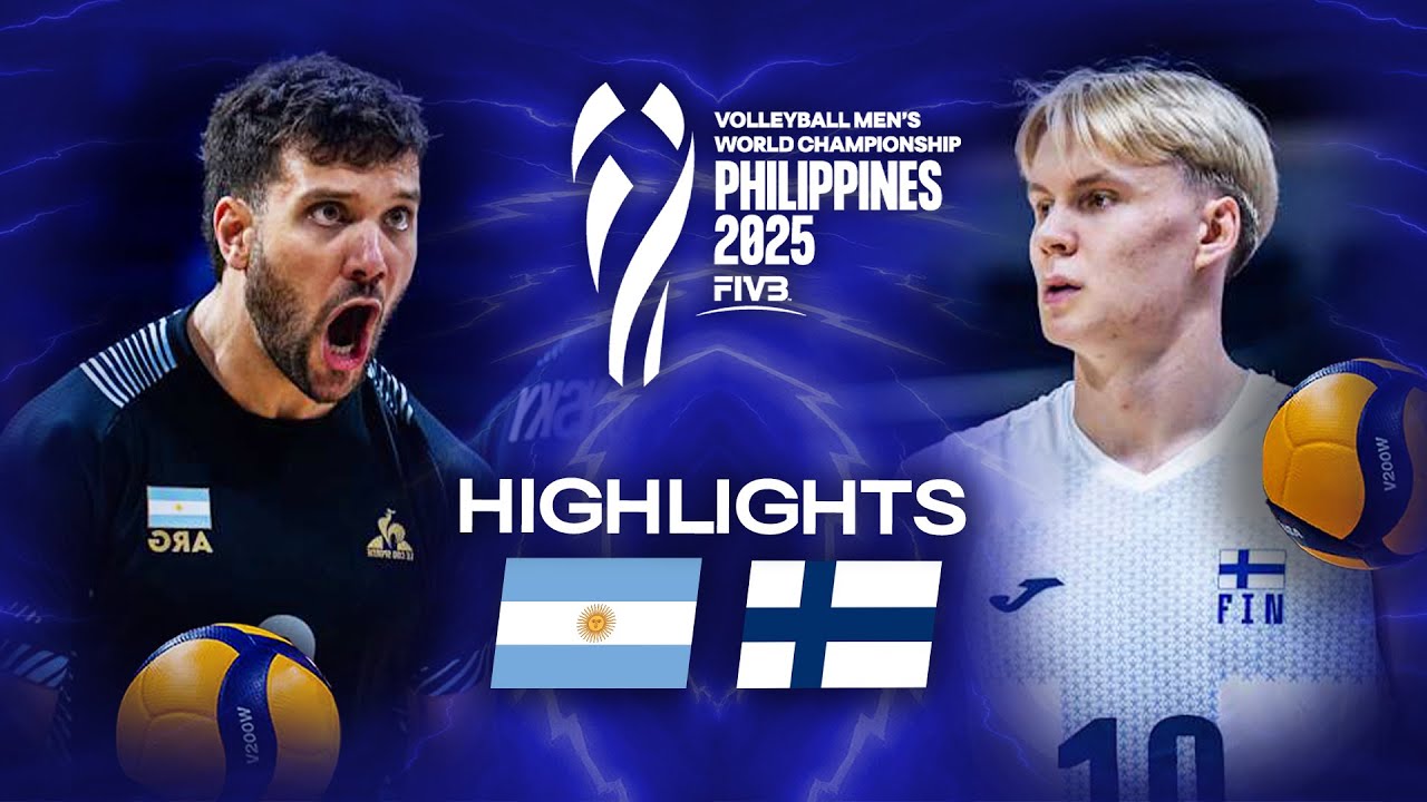 Argentina 🇦🇷 vs. Finland 🇫🇮 - Highlights | Men's World Championships 2025