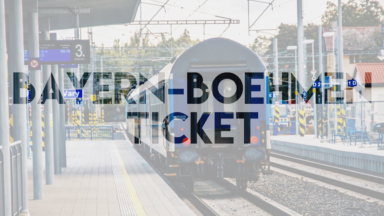 Mit dem BAYERN-BÖHMEN-TICKET nach KARLSBAD (2. Klasse) | TripReport | Vlog 237