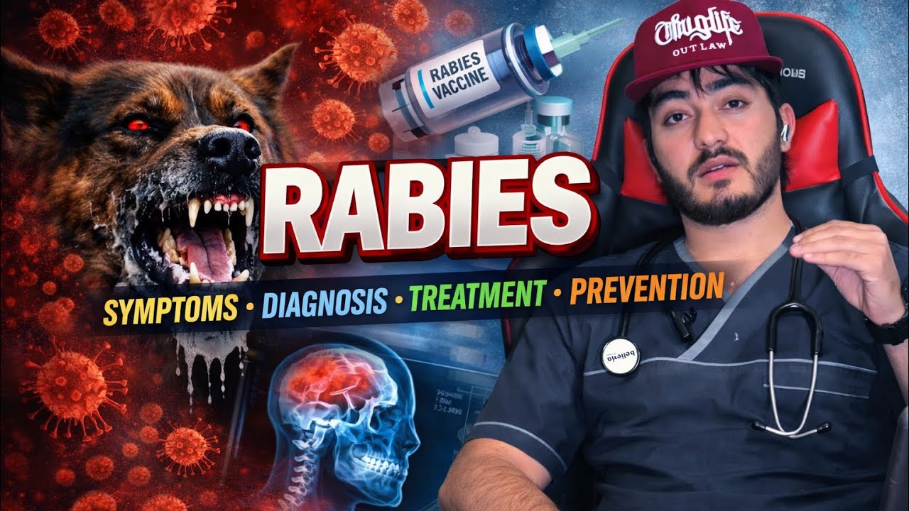 Rabies in Animals & Humans | Symptoms, Treatment & life saving Prevention (full guide) 