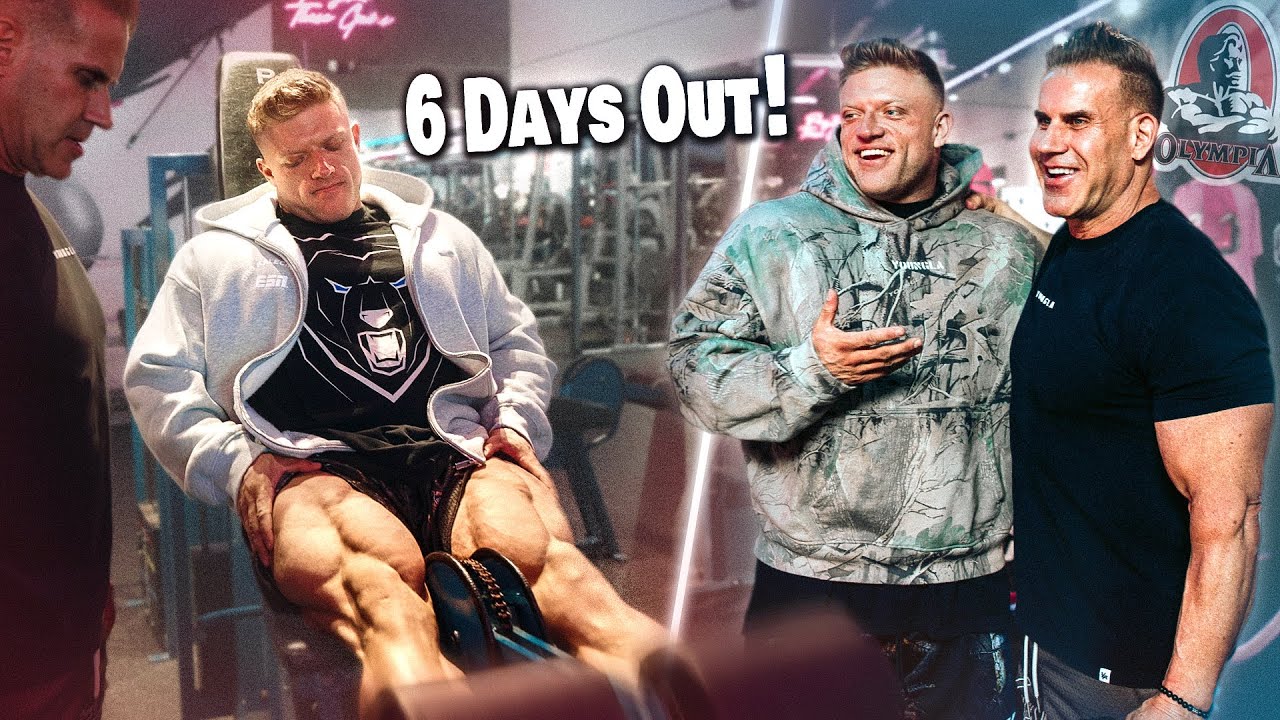 Last Leg Day before Olympia w/ Jay Cutler