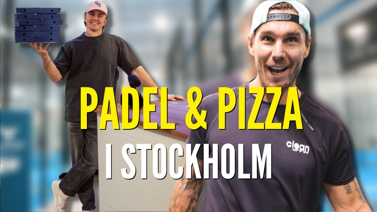 PADEL MED HUGO ROSAS & RUNDTUR PÅ CLEAN KONTORET