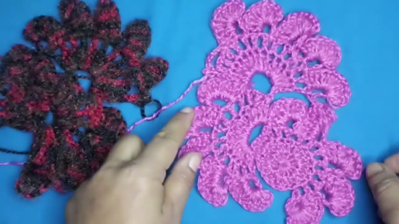  Easy & beautiful Crochet Scarf for Advanced Beginners with 3D Wear😍@Crochethobby1 
