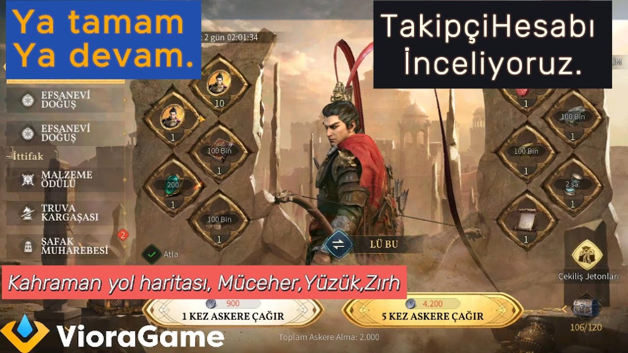 İmparatorluk 161 Yol haritası. Hesabı bırakıp sıfırdan başlamaya değer mi ?