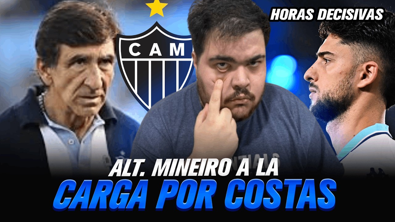 OJO, RACING: ATL. MINEIRO QUIERE A COSTAS COMO ENTRENADOR + HORAS DECISIVAS POR SANTOS Y DI CÉSARE