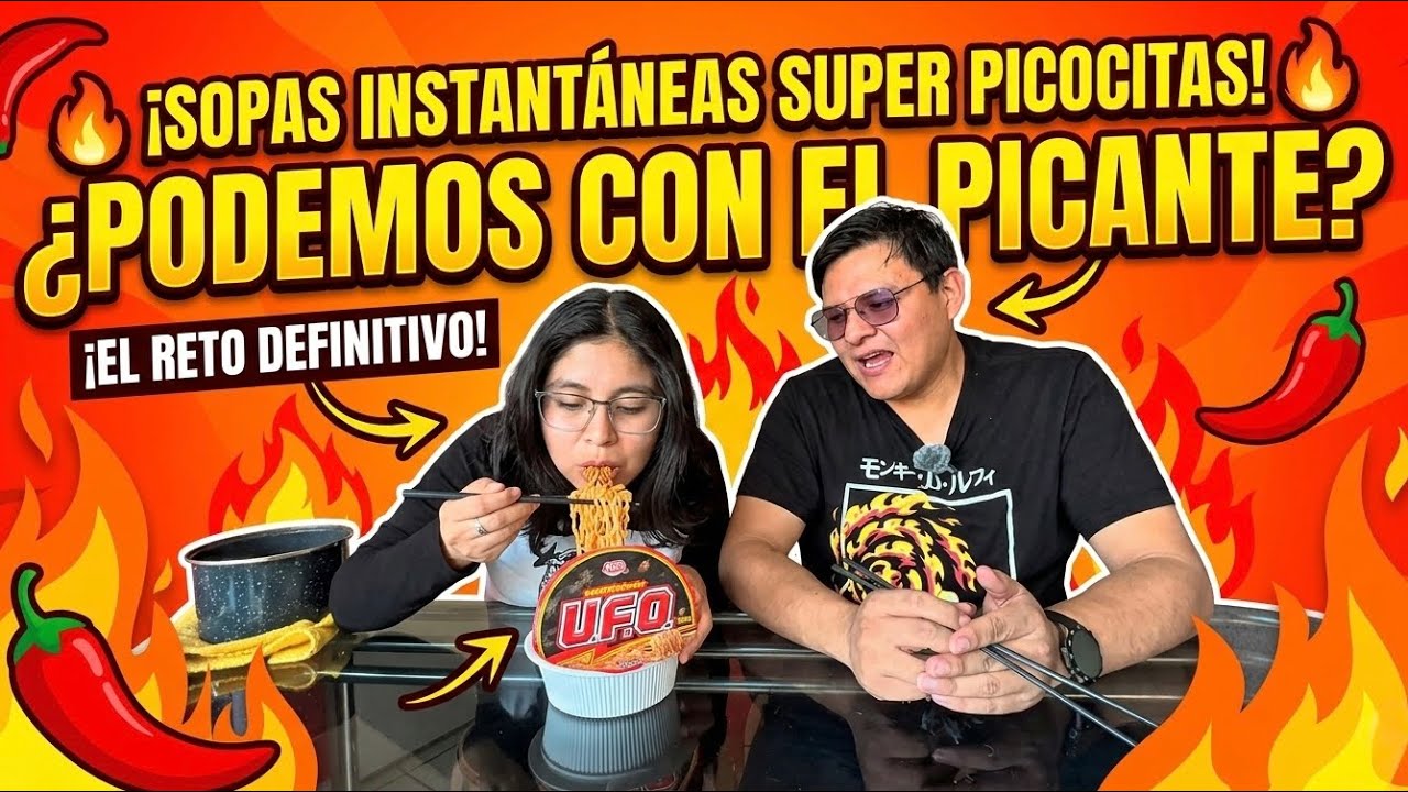 Mi TOP 3 de sopas maruchan más PICANTES 🌶️