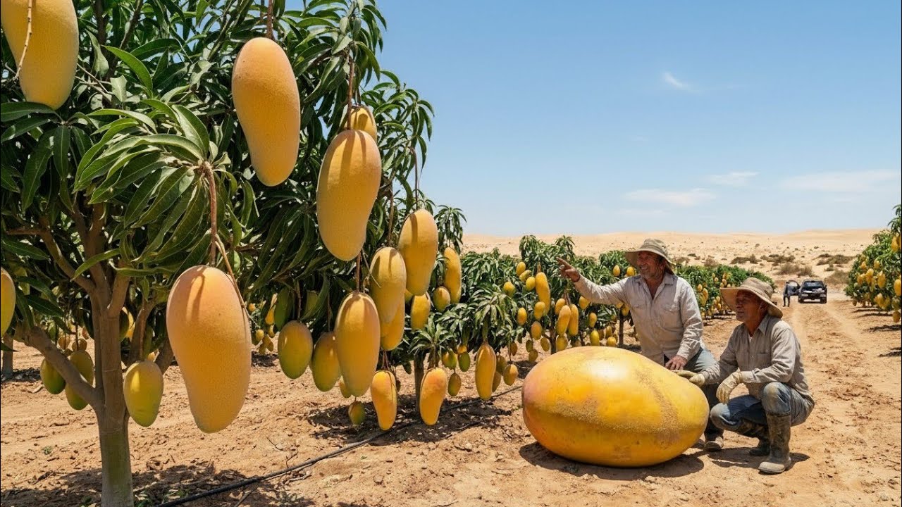 Shock:  They Tried to Grow Mangoes in the Desert – the Results Are Even More Amazing