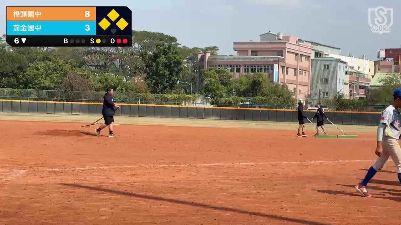2026硬式聯賽高雄市排名賽橋頭對前金