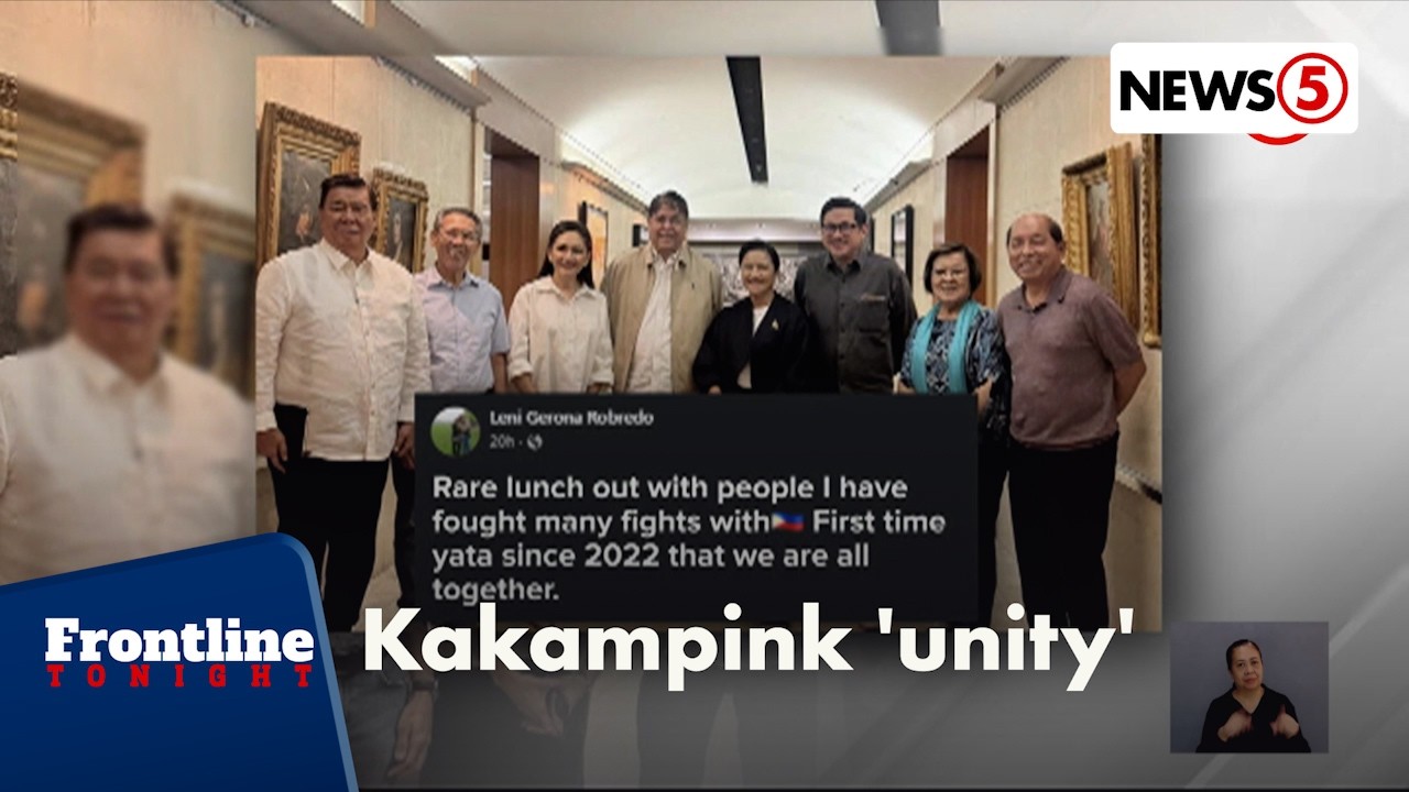 Mayor Leni Robredo, nakipagkita sa mga kaalyadong kakampink | Frontline Tonight