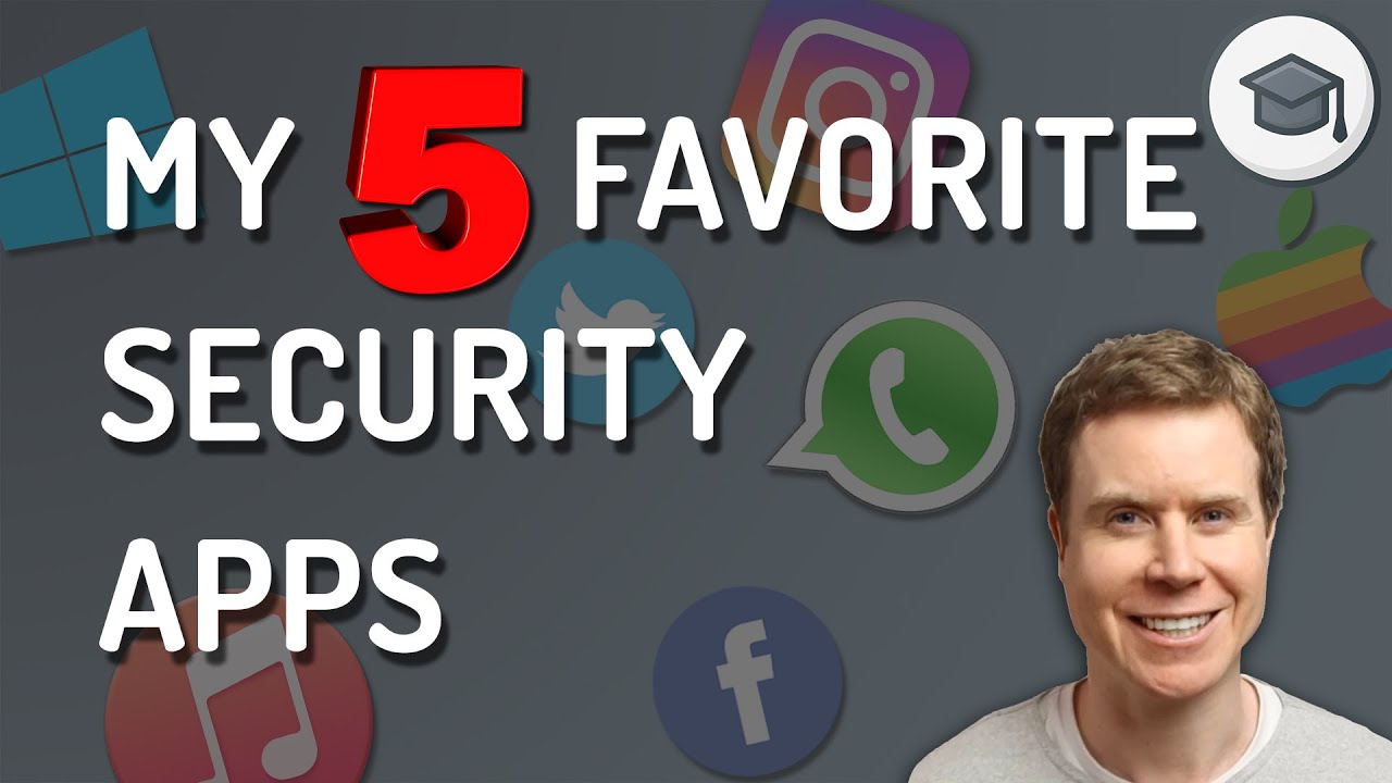 The Five Best (FREE) SECURITY Apps - I Use Every Day