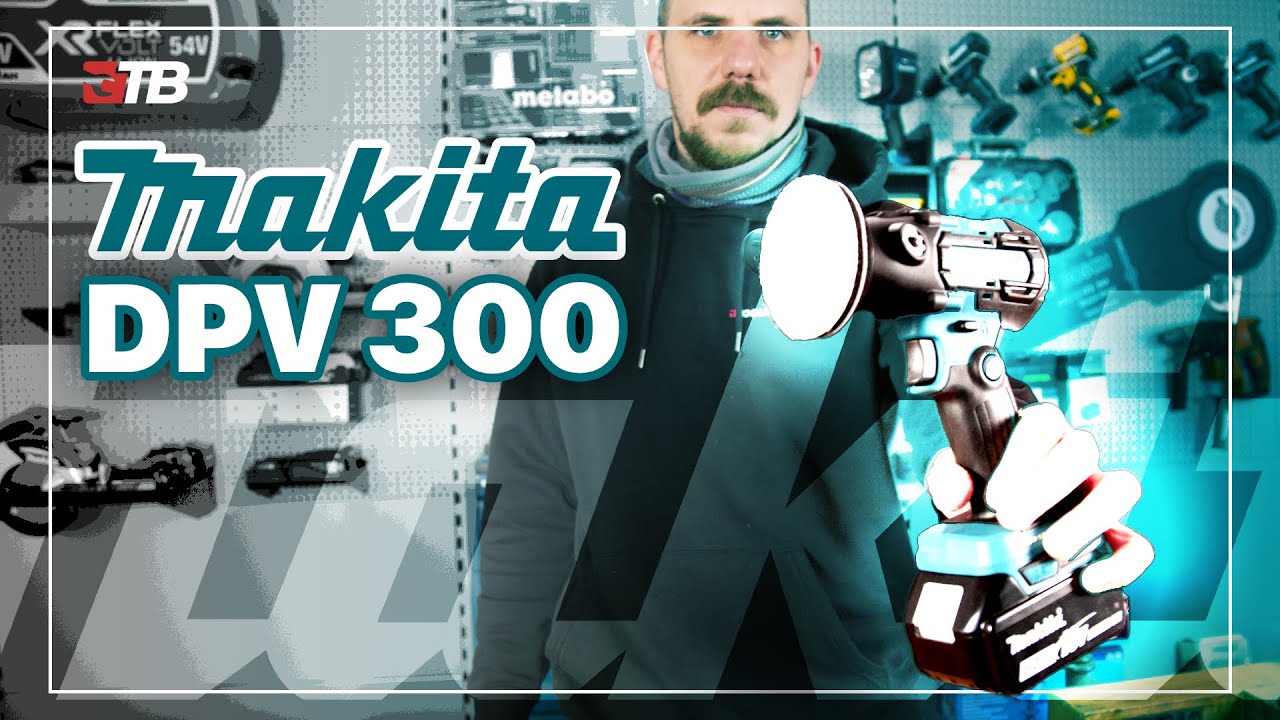 💪🏼SCHLEIFEN & POLIEREN in EINEM? MAKITA NEUHEIT DPV300 (2022) + VERLOSUNG! Akku Polierer TEST
