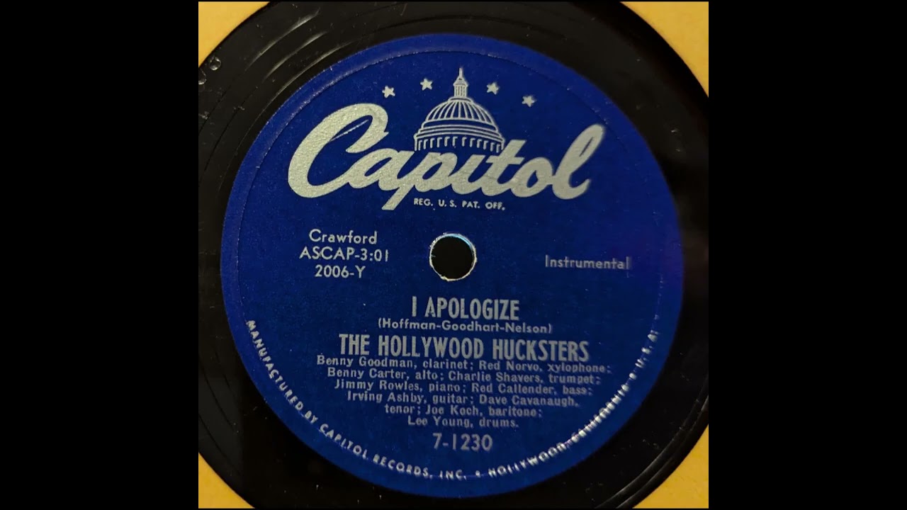 The Hollywood Hucksters - I Apologize (1950)