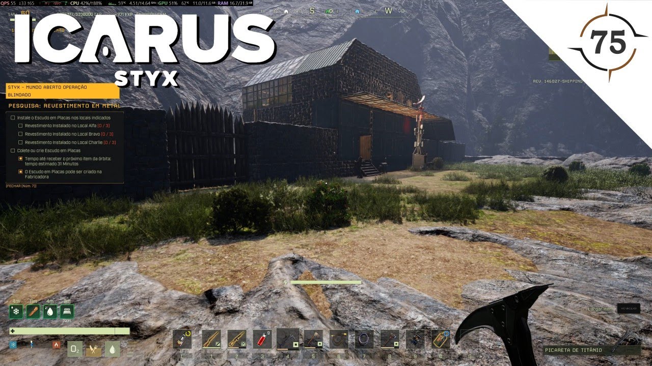 UMA OPERA&Ccedil;&Atilde;O MUITO DEMORADA 📖 ICARUS Gameplay PT-BR EP75
