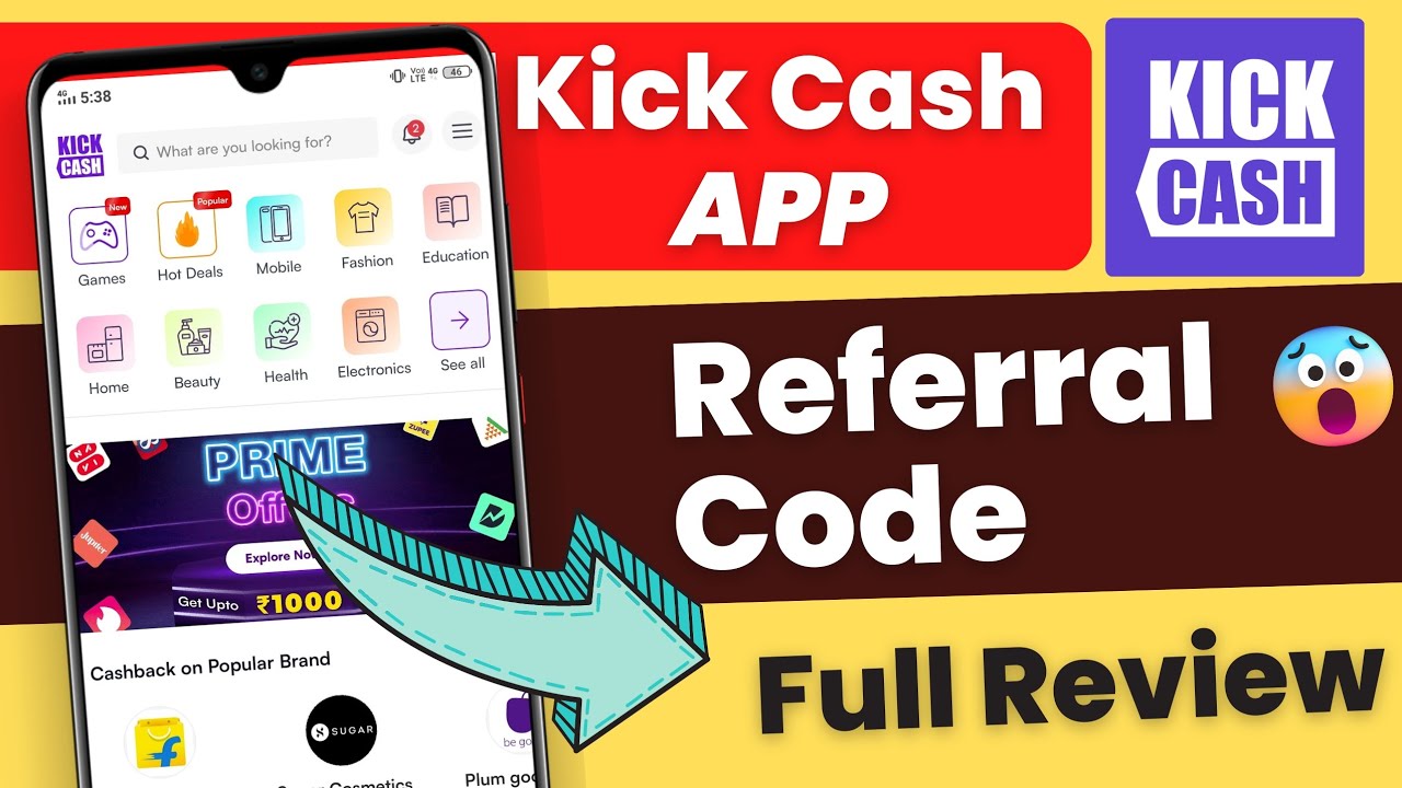 ₹420/- Daily | 💸Kick Cash App Referral Code🤑💸