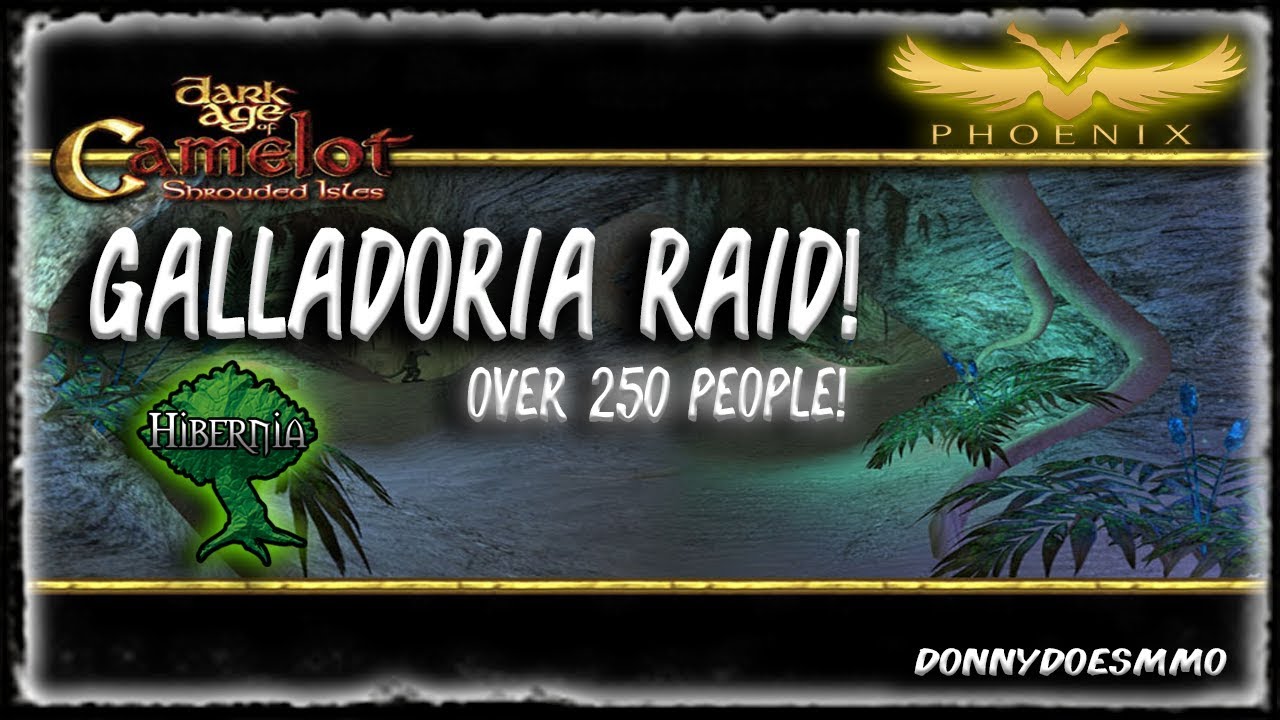 DAoC Phoenix Server | Galladoria Raid | 250+ People