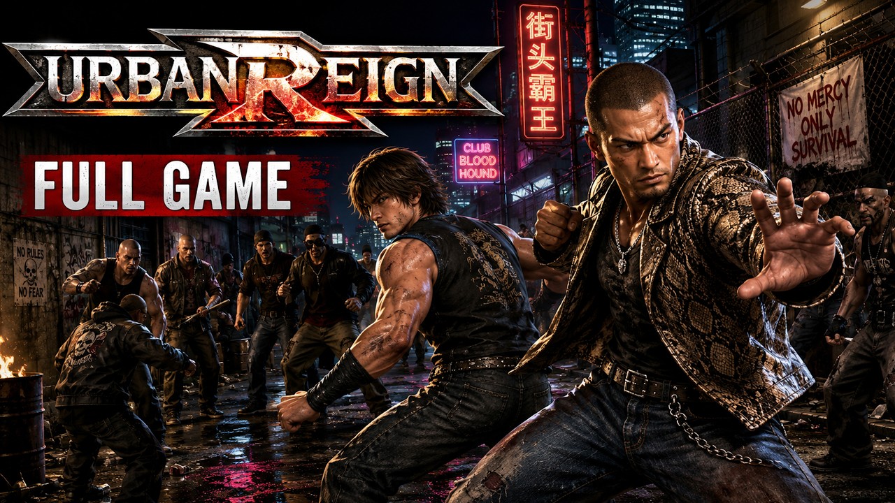 Urban Reign Full Game Walkthrough Gameplay and Ending  [4K HD]