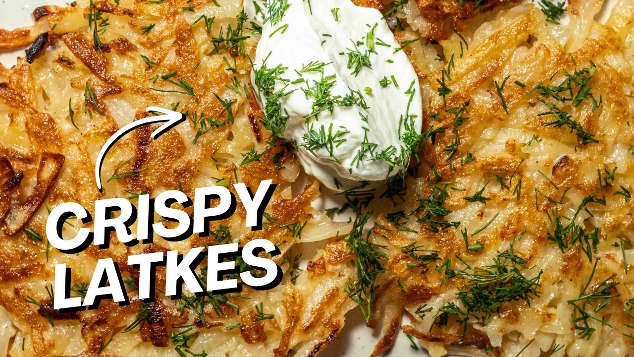 Crispy Potato Latkes | Simple & Easy Recipe