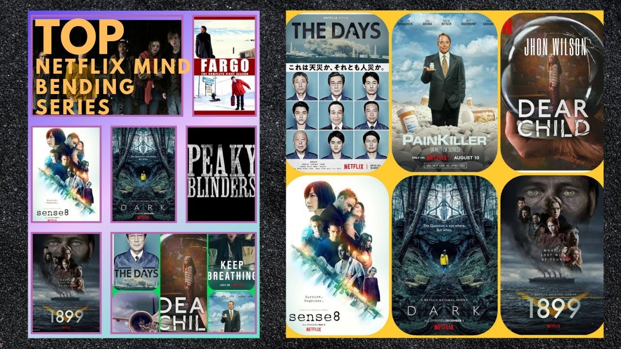 Top Mind Boggling TV Series on NETFLIX   [Thrilling] [Series] #top10series