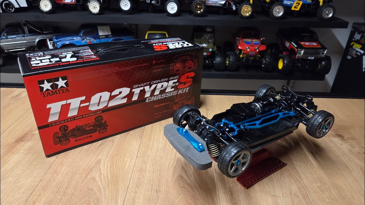 Полная сборка модели Tamiya TT02.