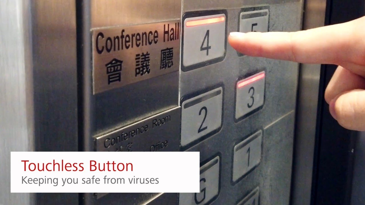 kNOw Touch - Contactless Elevator Control Panel