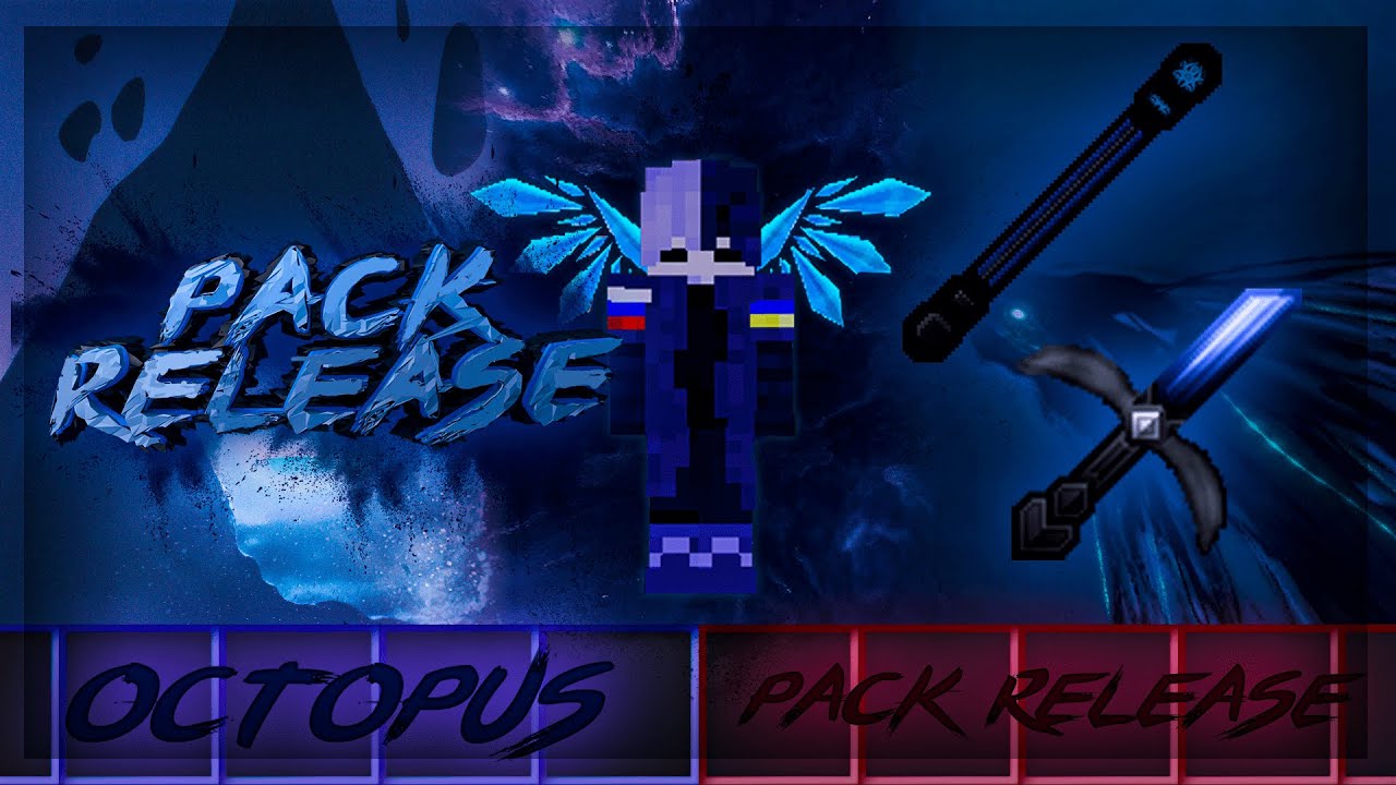 200 subs pack release. Octopus pack release + showcase. Blue pack. Akemi