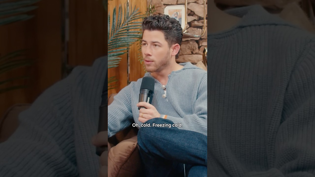 Nick Jonas with an exclusive reveal of... his preferred sleep temperature 😱 #JakeShane