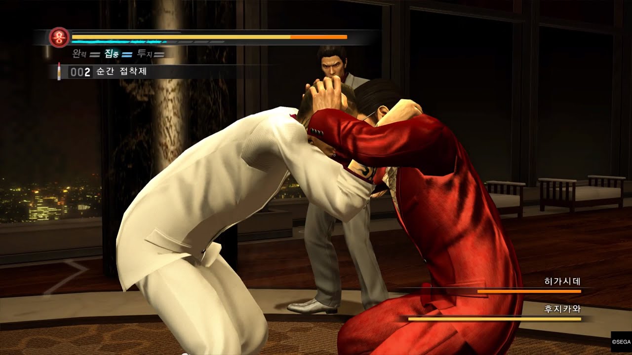 [용과 같이 5] 최종장 3부 롱 배틀 (키류) :  카무로쵸 힐즈 전투 노 데미지 (EX HARD) Yakuza 5 Kamurocho Hills No Damage