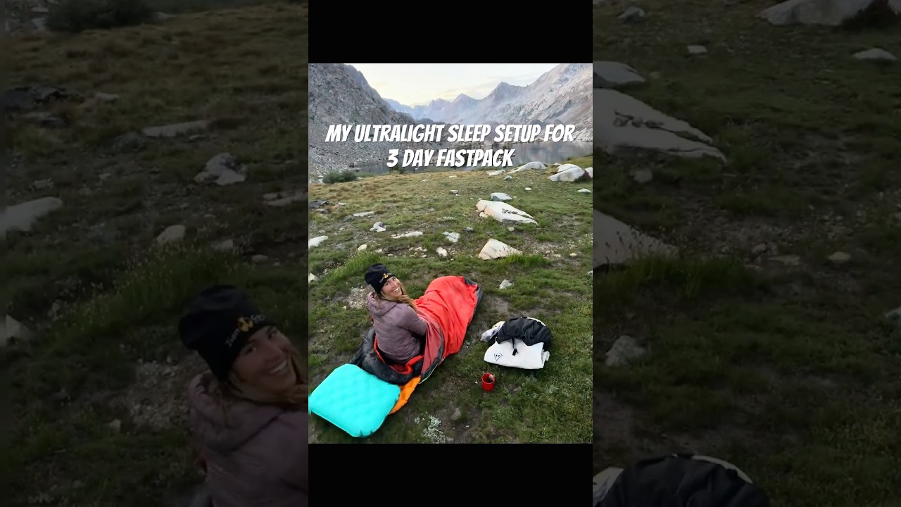 My Ultralight Sleep Setup for Fastpacking