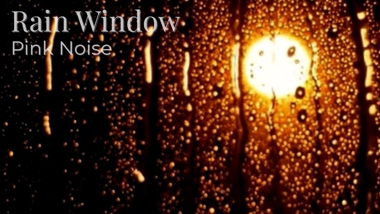 #145 Gentle Rain Under Streetlight | Rain Sounds for Sleep | Pink Noise | 3 Hours