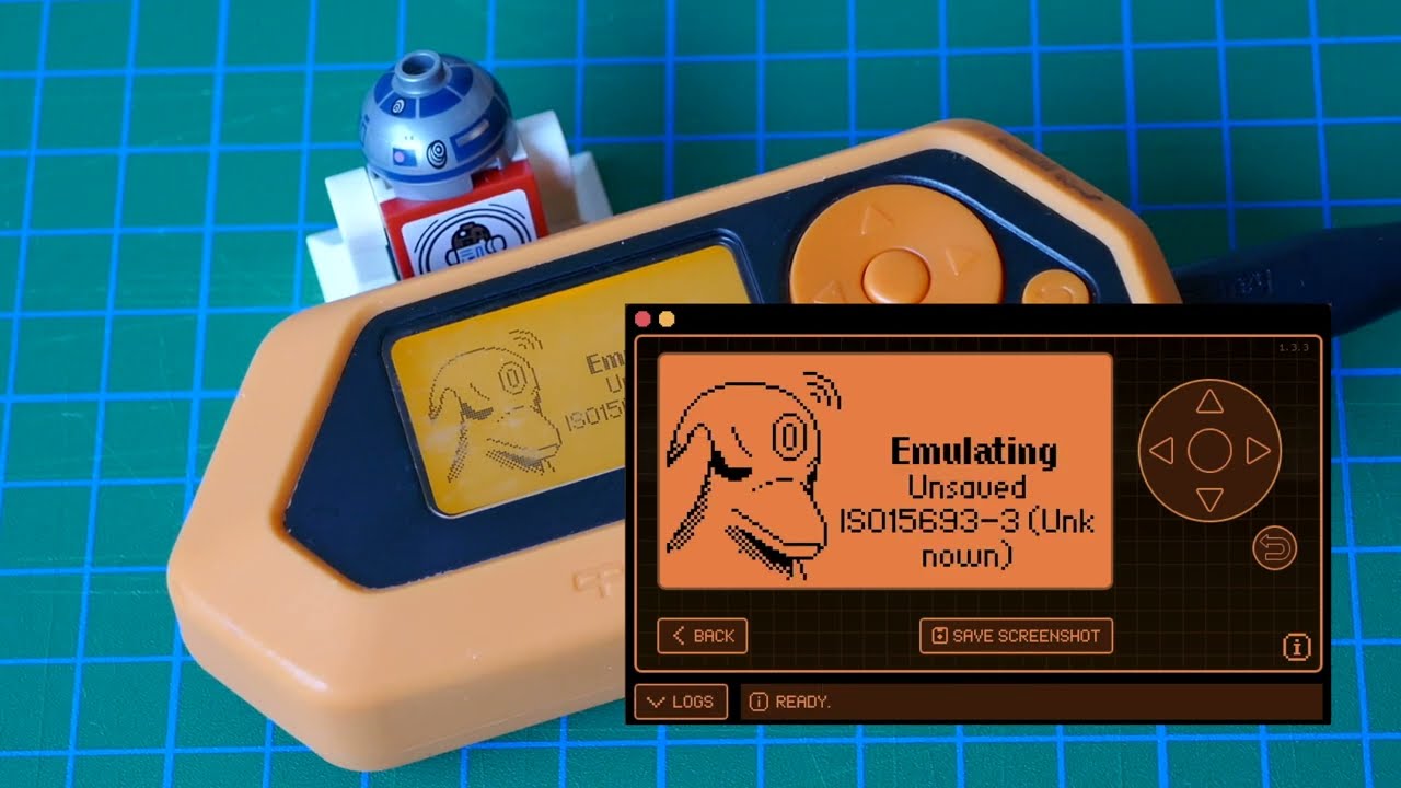 LEGO® SMART Brick + Flipper Zero: reading and emulating the NFC tag