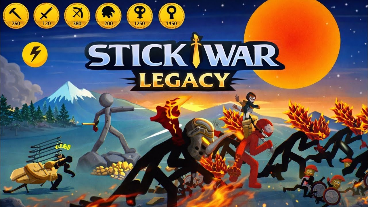 Stick war legacy game hacker vs me