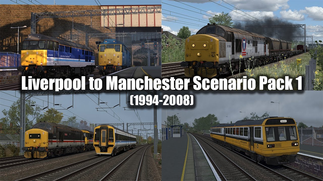 Liverpool to Manchester Scenario Pack 1 (1994-2008) Available Now!