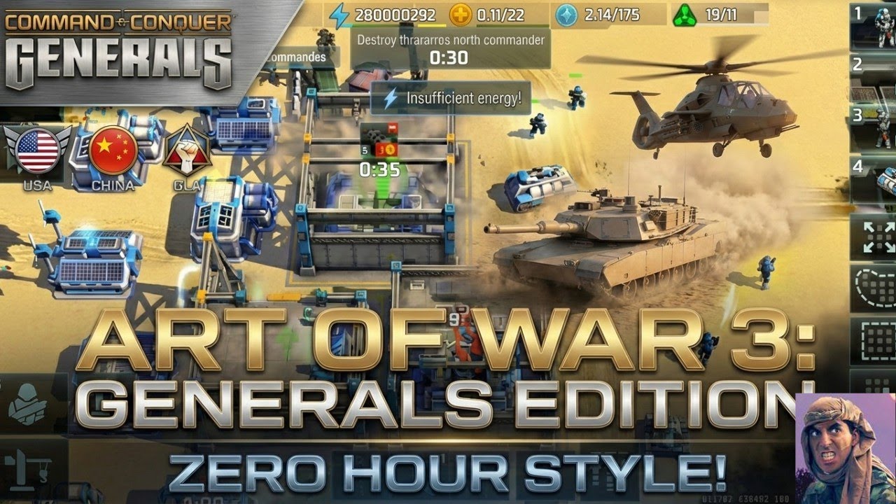 Полное господство в PvP! Уничтожение баз с контролем 3 флагов | Art of War 3 RTS для мобильных ус...