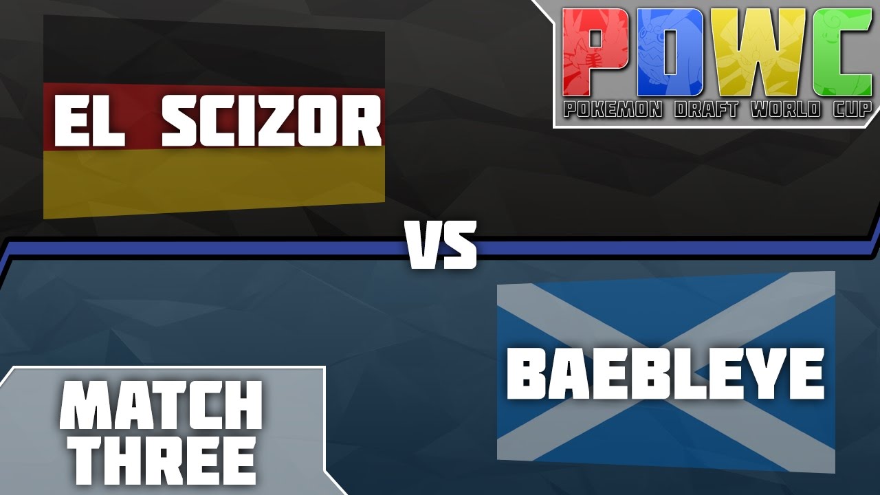 PDWC Group Stage Match 3 | Germany (El Scizor) vs Scotland (Baebleye)