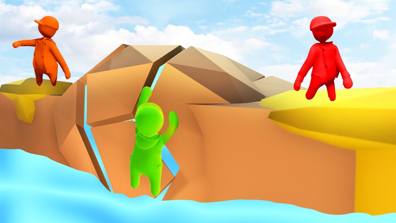 ОПАСНОЕ МЕСТО ДЛЯ ПРЯТОК! (Human Fall Flat)