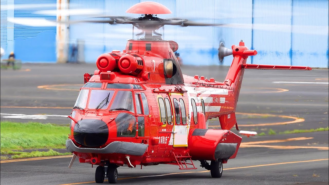 HELICOPTER ACTION: EC225,AS350, BELL-505, AW-139 AND MORE 