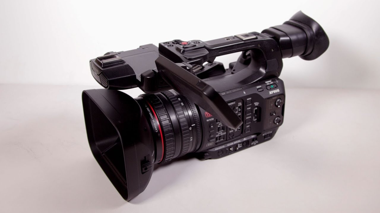 Наш обзор Canon XF605! Практические испытания Canon XF605