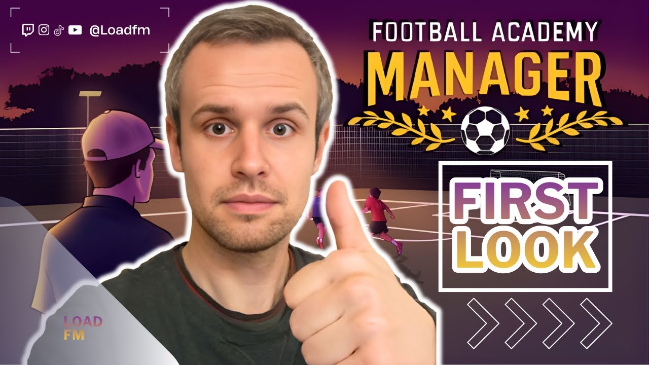 Let's Play FOOTBALL ACADEMY MANAGER | First Look