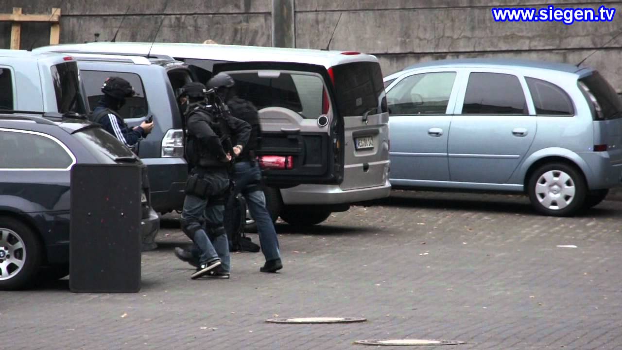 Siegen: SEK-Einsatz beendet Bedrohungslage