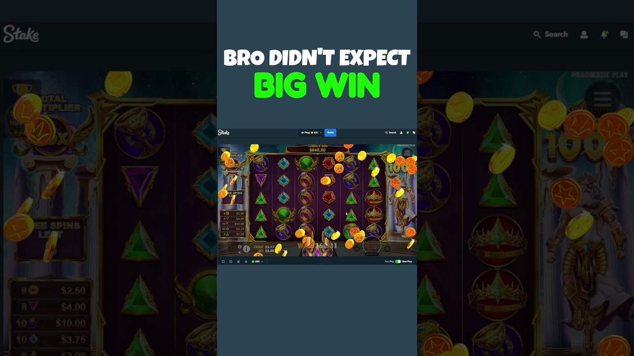 I DIDN'T EXPECT BIG WIN... 