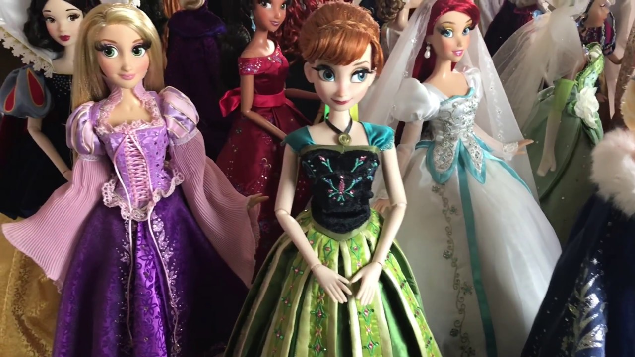 Disney Limited Edition Dolls OUT of the Box (Quick Video)