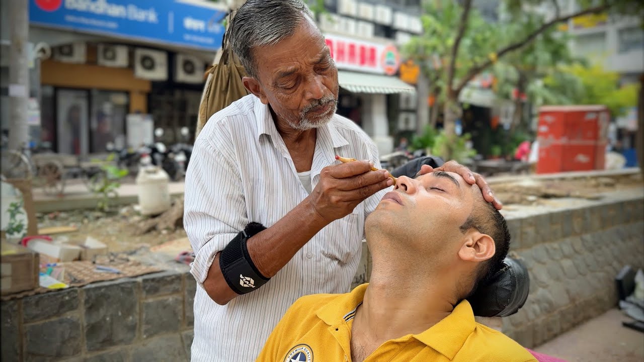 ASMR Ultimate STRESS KILLER Indian Head Massage By Waris Barber | India Ka ASMR