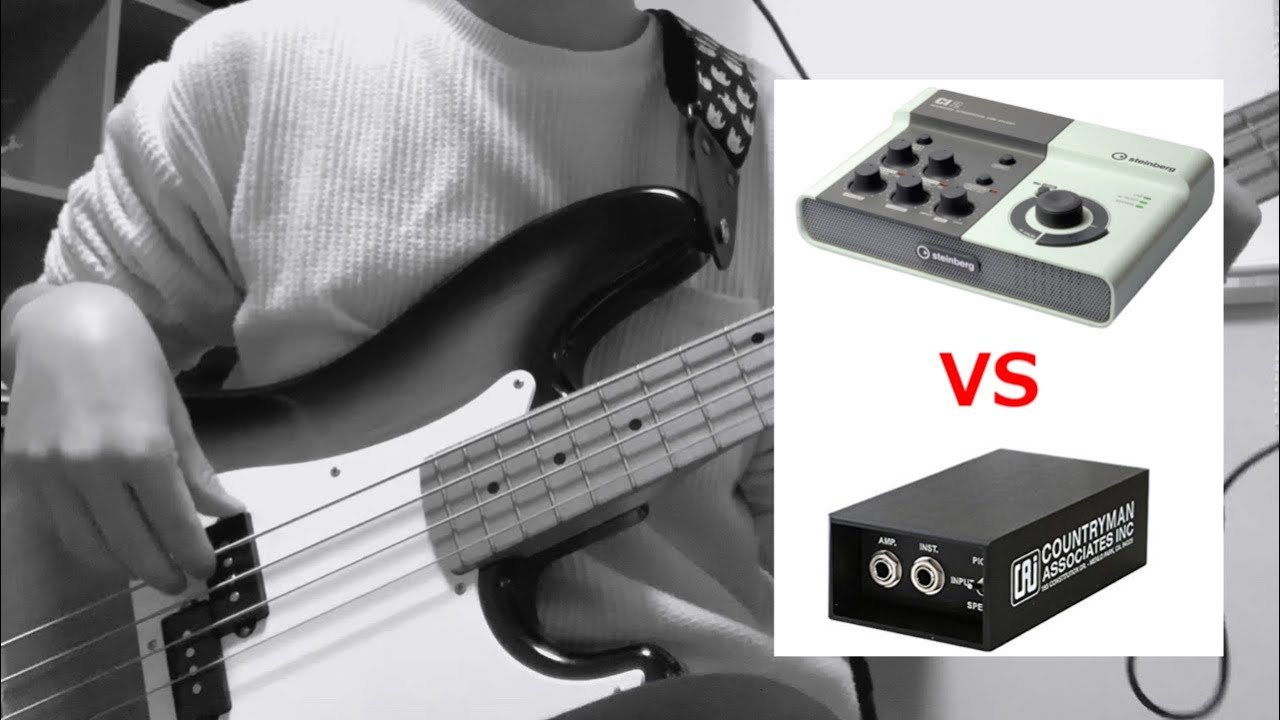 Steinberg CI2 Hi-Z vs COUNTRYMAN TYPE85