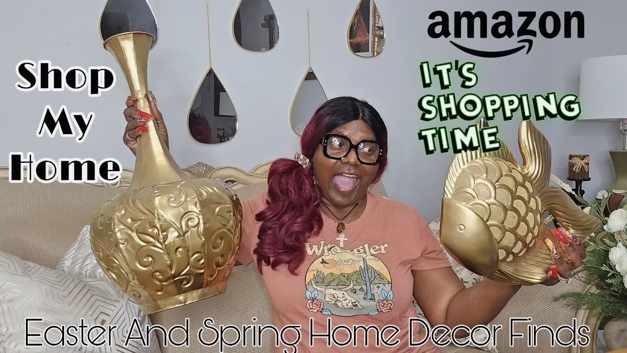RUN Don’t Walk! 🏃🏽‍♀️ These Amazon Spring & Easter Decor Finds Look SO EXPENSIVE 😍 | Shop My Home