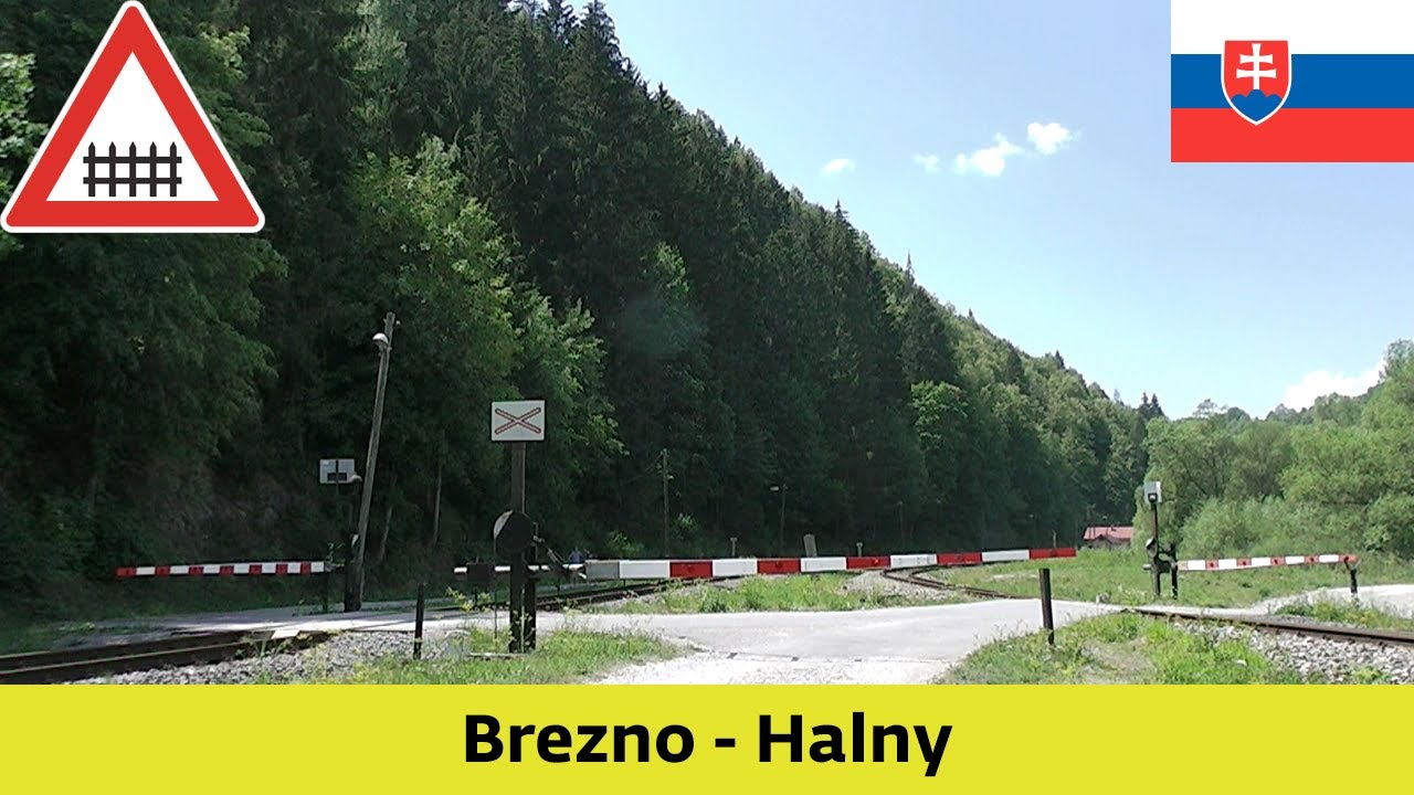 Železniční přejezd/Železničné priecestie Brezno-Halny (SK) - 22.7.2022