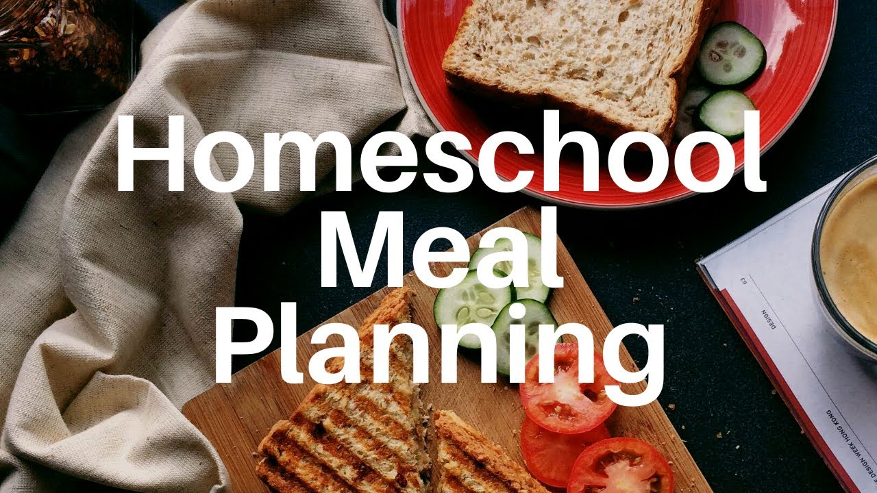 Come Meal Plan with Me! | Homeschool Lunch Lady | Homeschool Show and Tell Collaboration