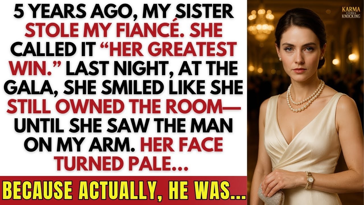 My Sister Stole My Fiancé — 5 Years Later, She Met the Man I Married… And Went Pale