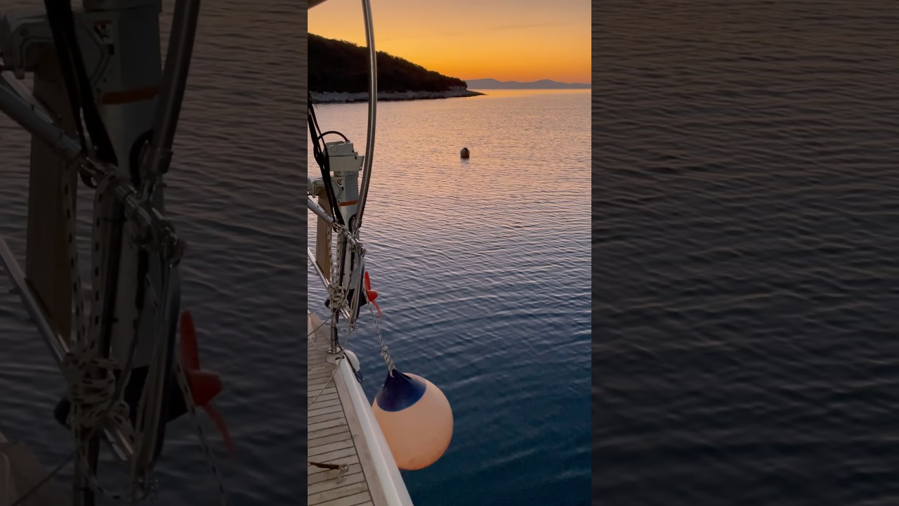 Sailing Croatia - Sunrise Unije Island