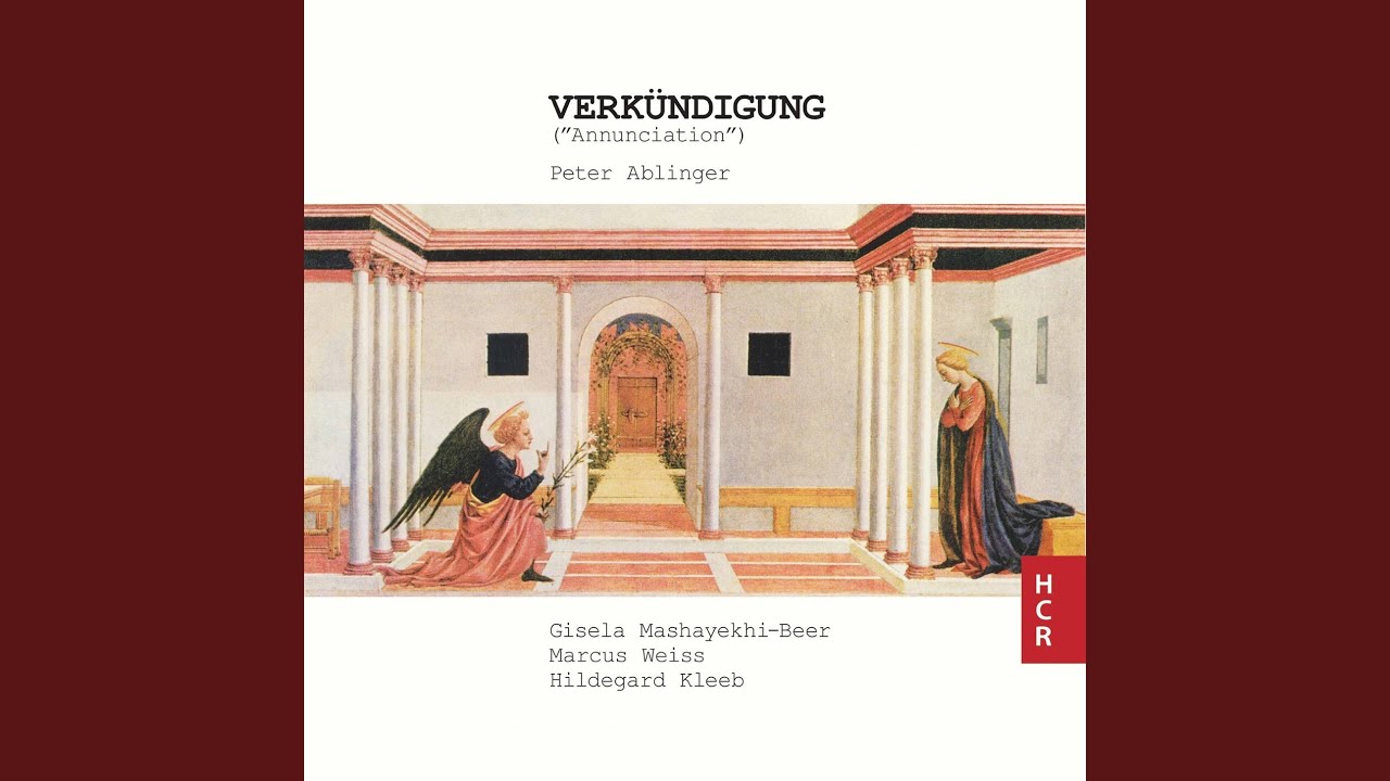 Verkündigung (2001 Studio Recording)